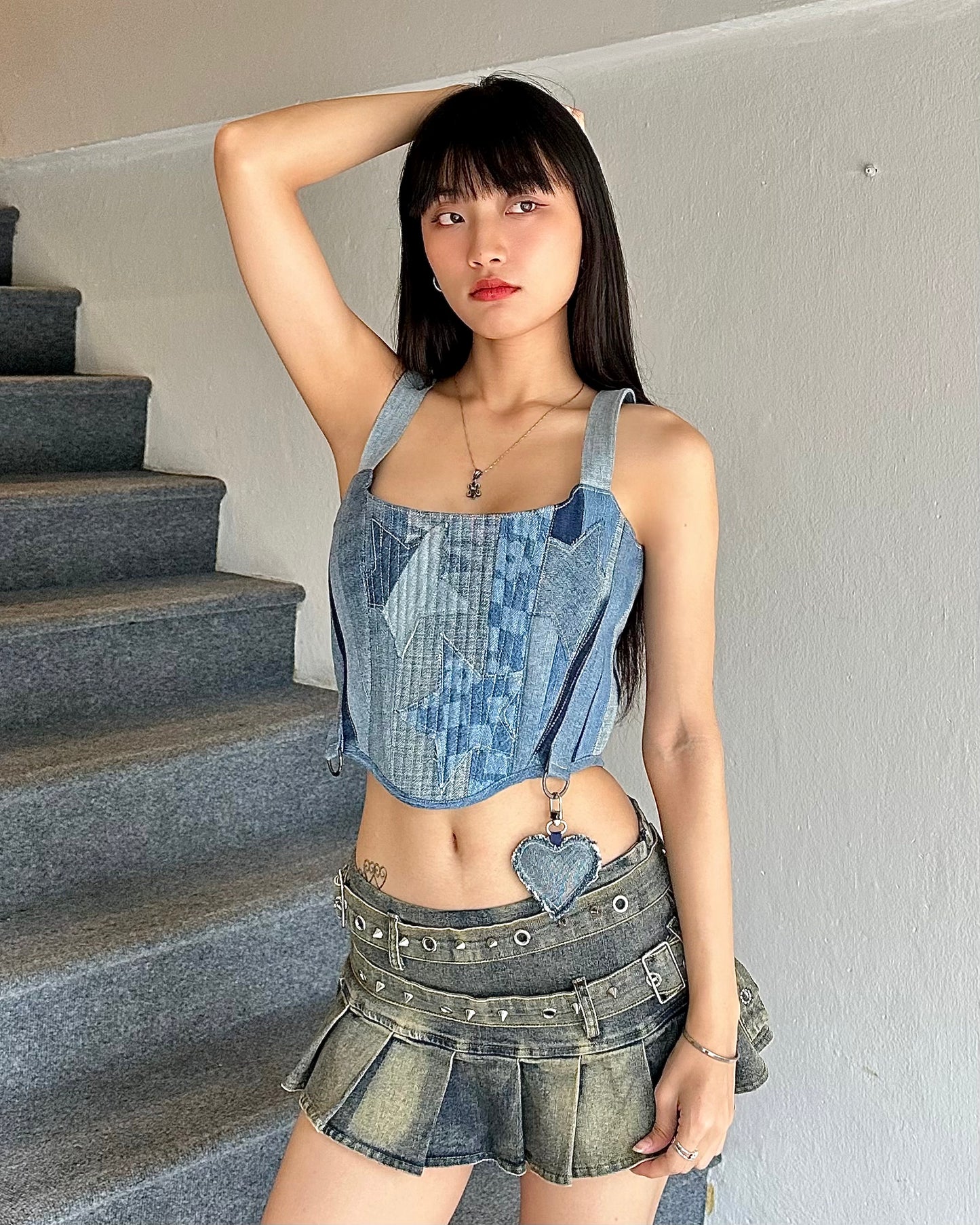 ROCKSTAR CORSET/ ESTI (S/M)