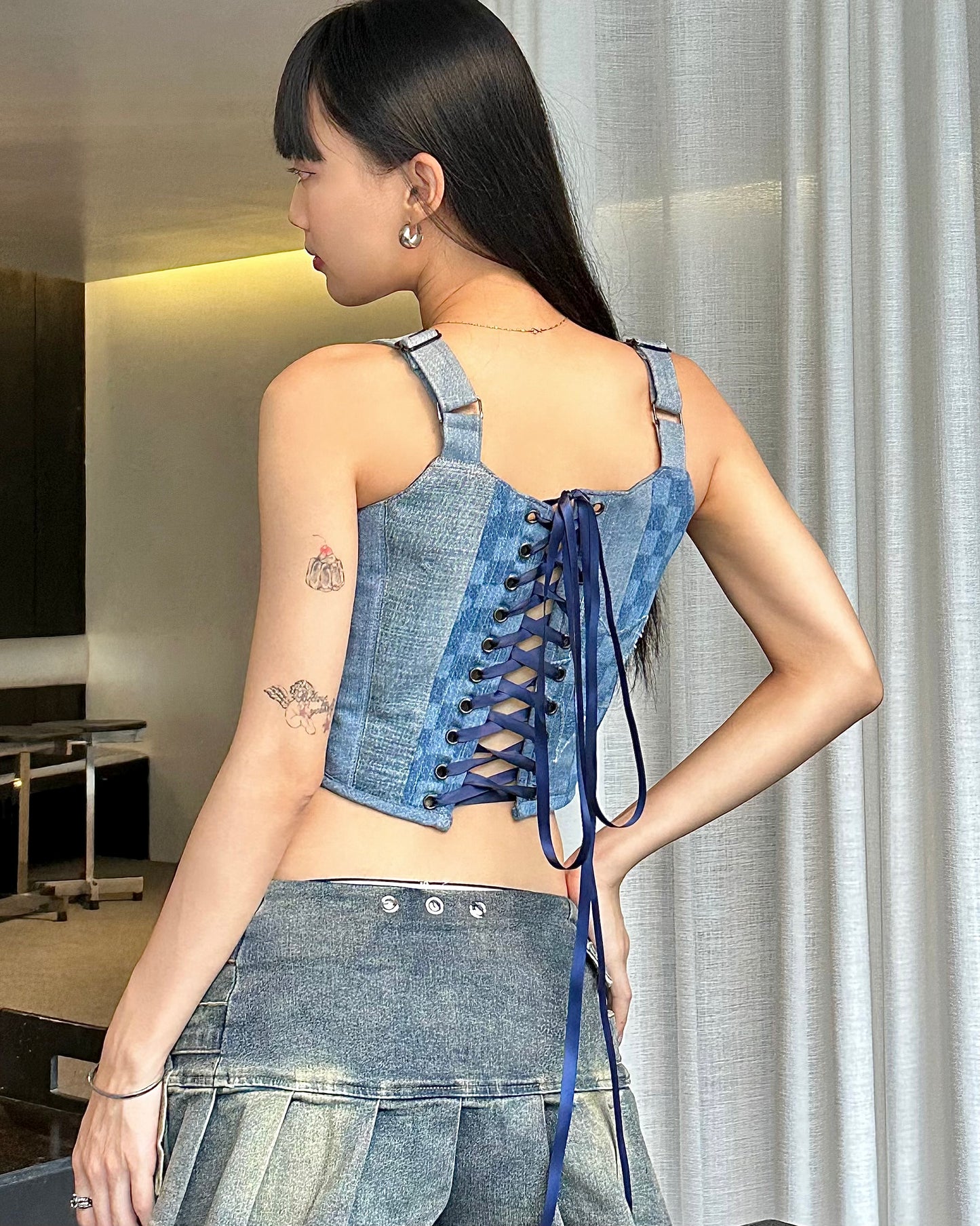 ROCKSTAR CORSET/ ESTI (S/M)