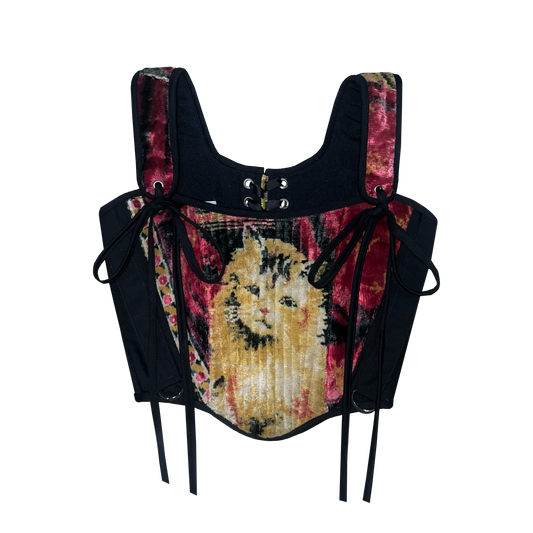 SOFT RED CAT CORSET