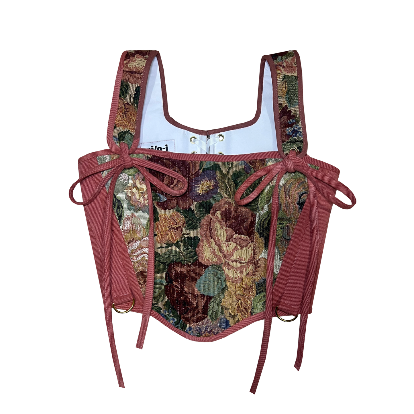 FLOWER TAPESTRY CORSET/ GAIA