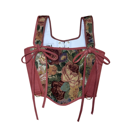 FLOWER TAPESTRY CORSET/ GAIA